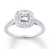 Thumbnail Image 1 of Previously Owned Diamond Engagement Ring 1 ct tw Round-cut 14K White Gold