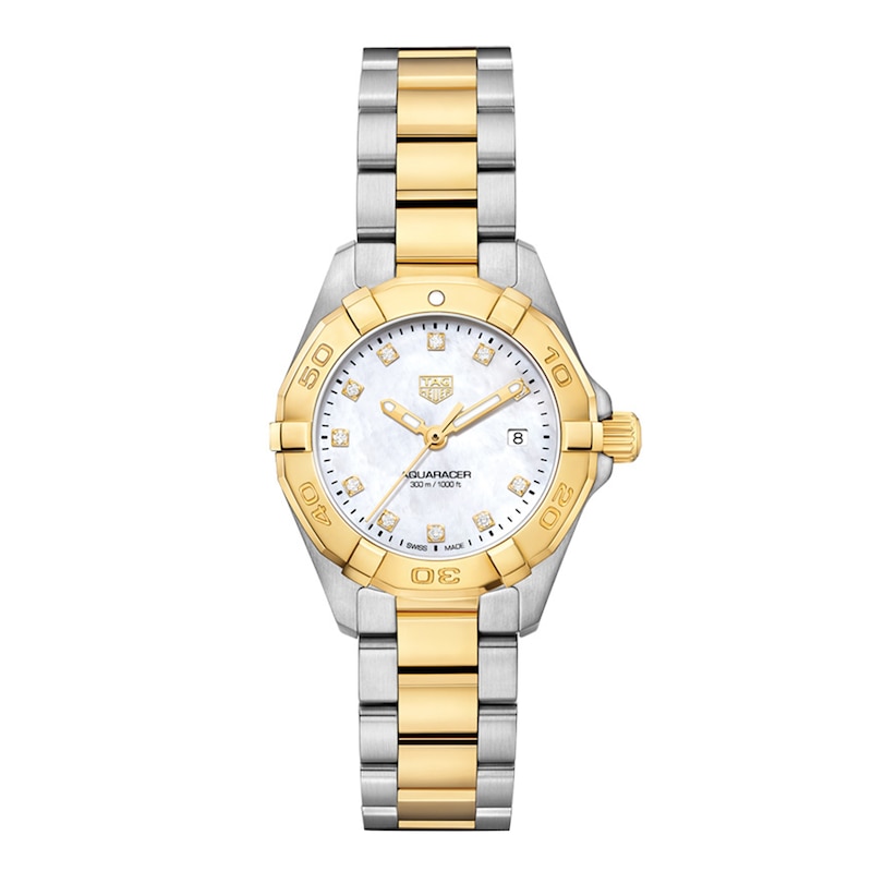 Main Image 1 of Previously Owned TAG Heuer Women's Watch AQUARACER Lady Quartz WBD1422.BB0321