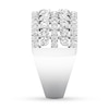 Thumbnail Image 3 of Previously Owned Diamond Anniversary Band 2 ct tw Marquise/Round 14K White Gold