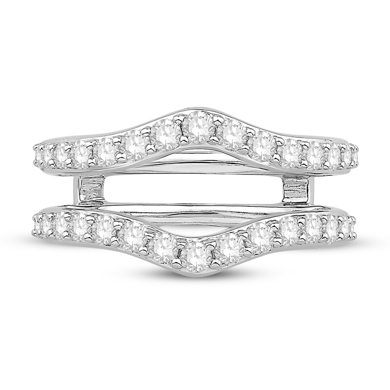 Main Image 3 of Previously Owned Diamond Enhancer Ring 1 ct tw Round 14K White Gold