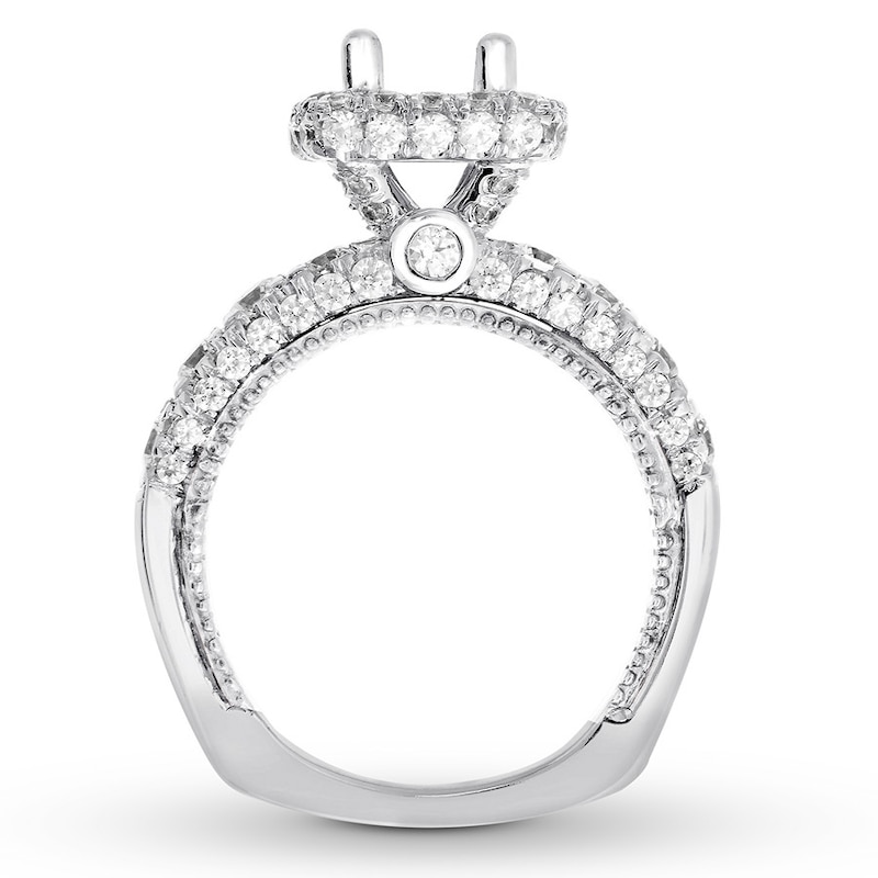 Main Image 2 of Previously Owned Hearts Desire Ring Setting 1-3/4 ct tw Diamonds 18K White Gold