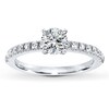 Thumbnail Image 3 of Previously Owned Diamond Ring Setting 1/5 ct tw Round-cut 14K White Gold
