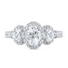 Thumbnail Image 4 of Previously Owned Vera Wang WISH 3-Stone Diamond Ring 1-3/4 ct tw 14K White Gold