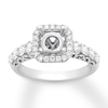Thumbnail Image 1 of Previously Owned Diamond Ring Setting 3/4 carat tw Round 14K White Gold