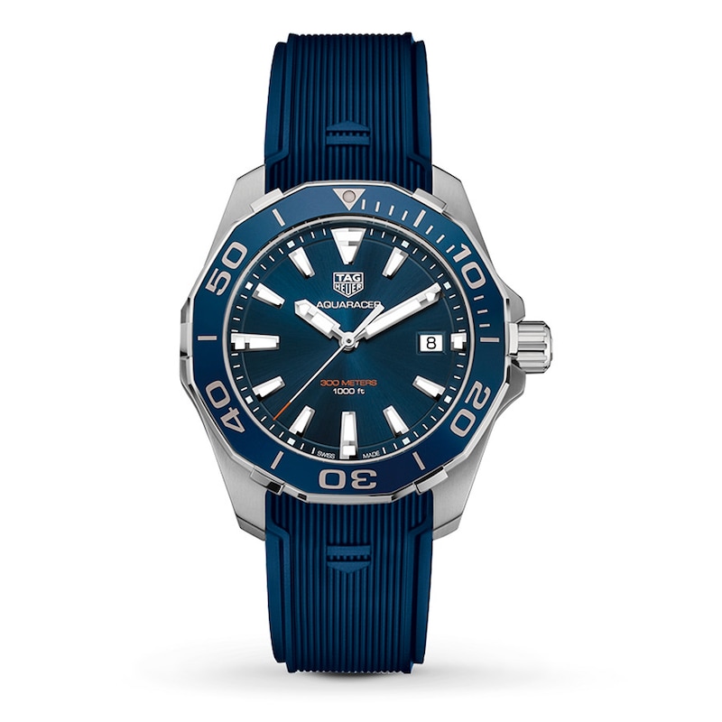 Main Image 1 of Previously Owned TAG Heuer AQUARACER Men's Watch WAY111C.FT6155