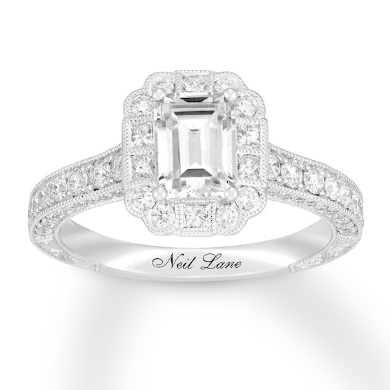 Previously Owned Neil Lane Engagement Ring 1-3/4 ct tw Diamonds