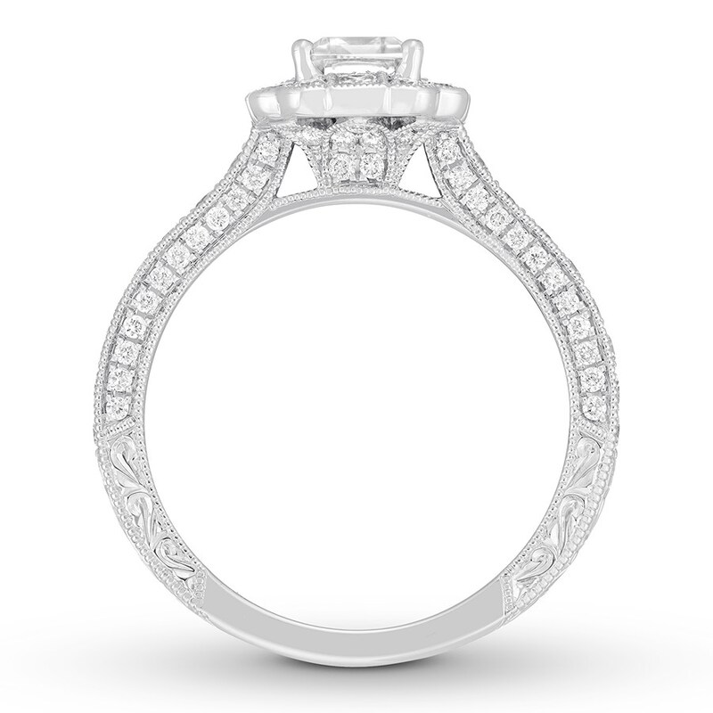 Main Image 2 of Previously Owned Neil Lane Engagement Ring 1-3/4 ct tw Diamonds 14K White Gold