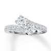 Thumbnail Image 1 of Previously Owned Ever Us Two-Stone Ring 2 ct tw Diamonds 14K White Gold