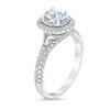 Thumbnail Image 2 of Previously Owned Royal Asscher Danica Diamond Engagement Ring 1 ct tw Oval 14K White Gold