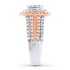 Thumbnail Image 3 of Previously Owned Diamond Engagement Ring 2 ct tw Round-cut 14K Two-Tone Gold