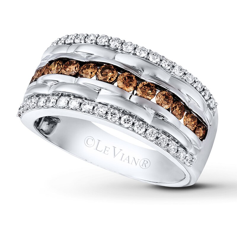 Main Image 1 of Previously Owned Le Vian Chocolate Diamonds 1-1/3 ct tw Men's Band 14K Gold