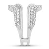 Thumbnail Image 3 of Previously Owned Diamond Enhancer Ring 1-1/4 ct tw Round 14K White Gold