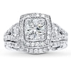 Thumbnail Image 3 of Previously Owned Diamond Bridal Setting 7/8 ct tw Round-cut 14K White Gold