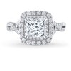 Thumbnail Image 3 of Previously Owned Vera Wang WISH Engagement Ring Setting 3/4 ct tw Round Diamonds 14K White Gold