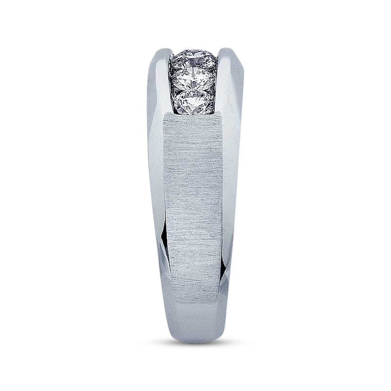 Diamond Wedding Band 1 ct tw Round-cut 14K White Gold