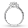 Thumbnail Image 2 of Previously Owned Diamond Engagement Ring 7/8 ct tw Round-cut 14K White Gold