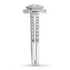 Thumbnail Image 3 of Previously Owned Diamond Engagement Ring 7/8 ct tw Round-cut 14K White Gold