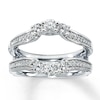 Thumbnail Image 1 of Previously Owned Diamond Enhancer Ring 1 ct tw Round 14K White Gold