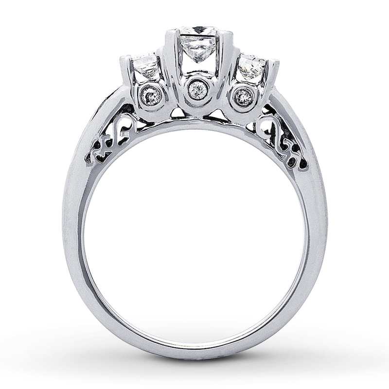 Main Image 2 of Previously Owned Diamond Ring 1 ct tw 14K White Gold