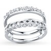 Thumbnail Image 1 of Previously Owned Diamond Enhancer Ring 1 carat tw Round-cut 14K White Gold