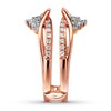 Thumbnail Image 3 of Previously Owned Diamond Enhancer Ring 5/8 ct tw Round-cut 14K Rose Gold
