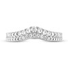Thumbnail Image 3 of Previously Owned Vera Wang WISH Wedding Band 1/2 ct tw Round 14K White Gold