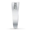 Thumbnail Image 3 of Previously Owned Men's Diamond Ring 1/2 ct tw Square 14K White Gold