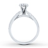 Thumbnail Image 4 of Previously Owned Diamond Ring Setting 1/2 ct tw Round-cut 14K White Gold
