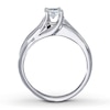 Thumbnail Image 2 of Previously Owned Diamond Ring 1/2 ct tw Princess 14K White Gold