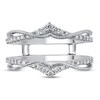 Thumbnail Image 3 of Previously Owned Diamond Enhancer Ring 3/8 ct tw Round 14K White Gold