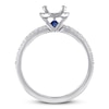 Thumbnail Image 3 of Previously Owned Vera Wang WISH Ring Setting 1/4 ct tw Diamonds 14K White Gold