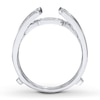 Thumbnail Image 2 of Previously Owned Diamond Enhancer Ring 3/8 Carat tw Round-cut 14K White Gold