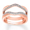 Thumbnail Image 1 of Previously Owned Diamond Enhancer Ring 1/4 ct tw Round-cut 14K Rose Gold