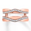 Thumbnail Image 3 of Previously Owned Diamond Enhancer Ring 1/4 ct tw Round-cut 14K Rose Gold