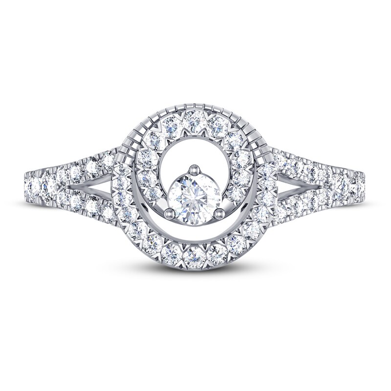 Main Image 3 of Previously Owned Diamond Ring 1/2 ct tw 10K White Gold