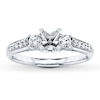 Thumbnail Image 1 of Previously Owned Diamond Ring Setting 1/3 ct tw Round-cut 14K White Gold