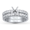Thumbnail Image 0 of Previously Owned Leo Bridal Setting 1 ct tw Diamonds 14K White Gold