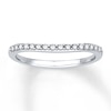 Thumbnail Image 1 of Previously Owned Diamond Anniversary Band 1/6 ct tw Round-cut 14K White Gold