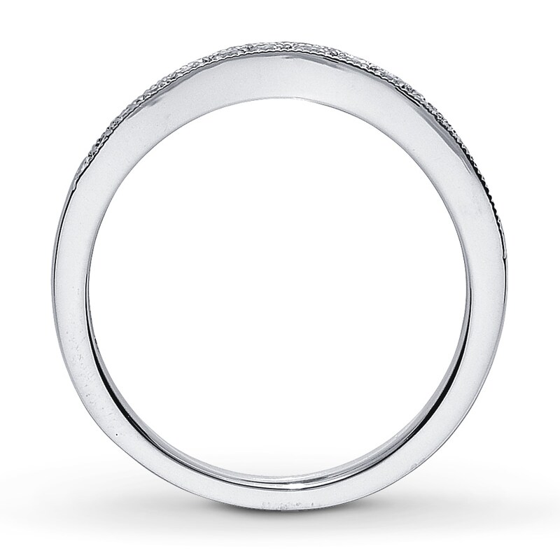 Main Image 2 of Previously Owned Diamond Anniversary Ring 1/6 ct tw Round-cut 14K White Gold
