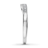 Thumbnail Image 3 of Previously Owned Diamond Anniversary Ring 1/6 ct tw Round-cut 14K White Gold