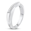 Thumbnail Image 2 of Previously Owned Diamond Anniversary Ring 1/10 ct tw Round-cut 14K White Gold