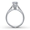 Thumbnail Image 2 of Previously Owned Ring Setting Diamond Accents 14K White Gold