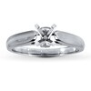 Thumbnail Image 1 of Previously Owned Ring Setting Diamond Accents 14K White Gold