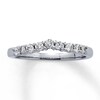 Thumbnail Image 1 of Previously Owned Diamond Contour Ring 1/3 ct tw Round 14K White Gold