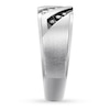 Thumbnail Image 3 of Previously Owned Men's Black & White Diamond Band 1/4 ct tw 10K White Gold