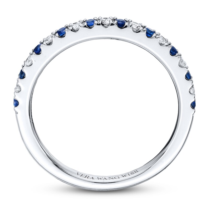 Main Image 2 of Previously Owned Vera Wang WISH 1/8 Carat tw Diamonds 14K White Gold Band