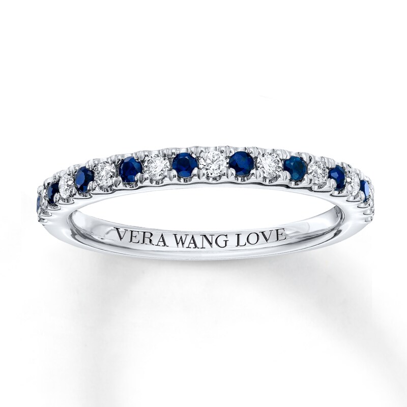 Main Image 1 of Previously Owned Vera Wang WISH 1/8 Carat tw Diamonds 14K White Gold Band