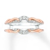 Thumbnail Image 1 of Previously Owned Diamond Enhancer Ring 1/8 ct tw Round-cut 14K Two-Tone Gold