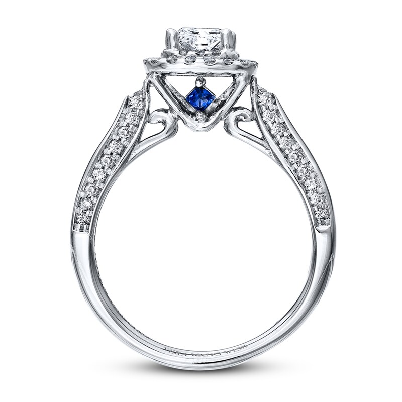 Main Image 2 of Previously Owned Vera Wang WISH 7/8 Carat tw Diamonds 14K White Gold Ring