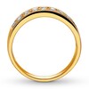 Thumbnail Image 2 of Previously Owned Men's Diamond Band 1-1/2 ct tw Round-cut 14K Yellow Gold